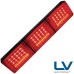 LV LED Combination Lamps - Stop / Tail / Indicator / Reverse, Multivolt with 1m Cable